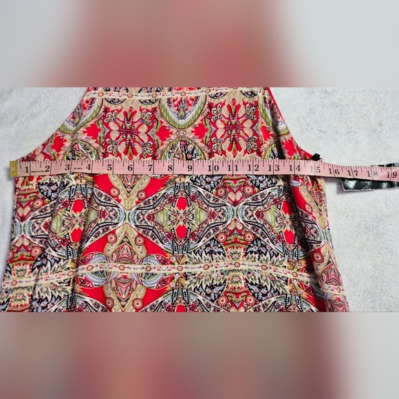 Lulus Design Major Red Print Swing Dress - Picture 7 of 10